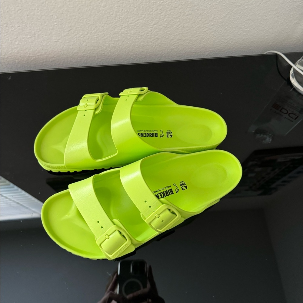 Birkenstock Arizona Line Green Rare!!